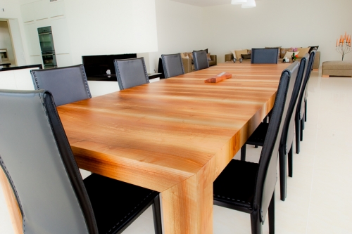 hitz :: Projekte - Wohnzimmertisch, Salontische Nussbaum